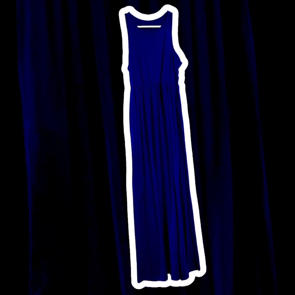 Royal Blue Maxi Dress